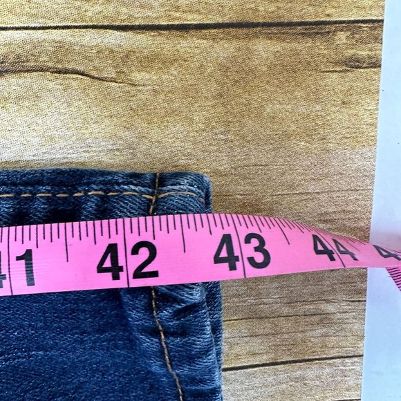 Wrangler Jeans Womens 9/10 x36 Q Baby No Gap Waistband Stretch Riding Denim Good - Picture 13 of 15